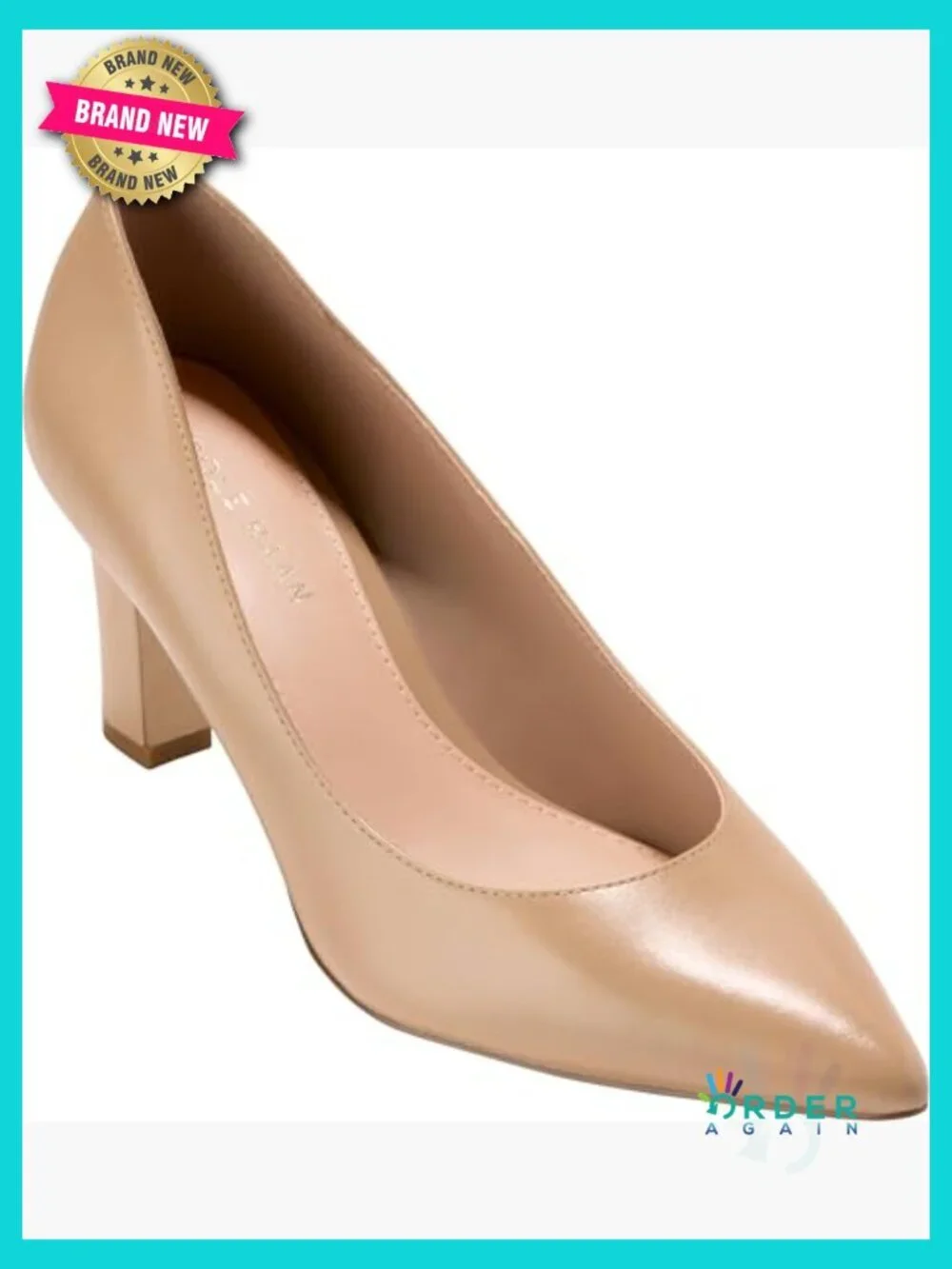 Classic Stiletto Pump with Foam Sock Liner for Comfort Pointed Toe 75mm Heel